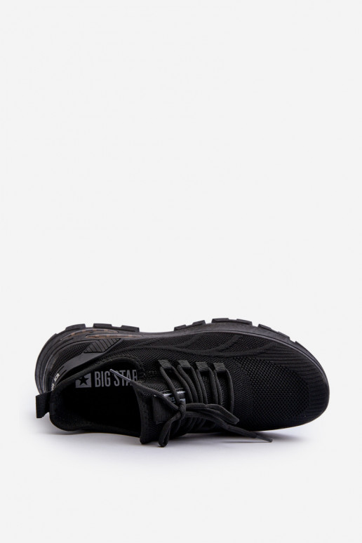 Men's sneakers HI-POLY SYSTEM Big Star NN174467 Black