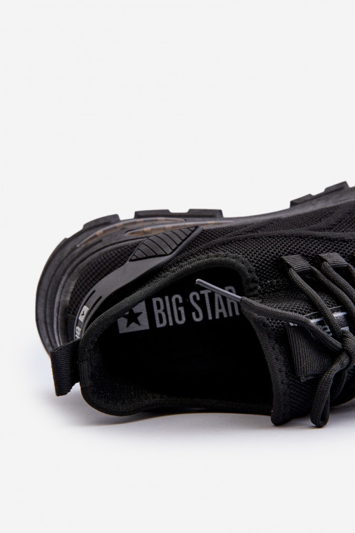 Men's sneakers HI-POLY SYSTEM Big Star NN174467 Black