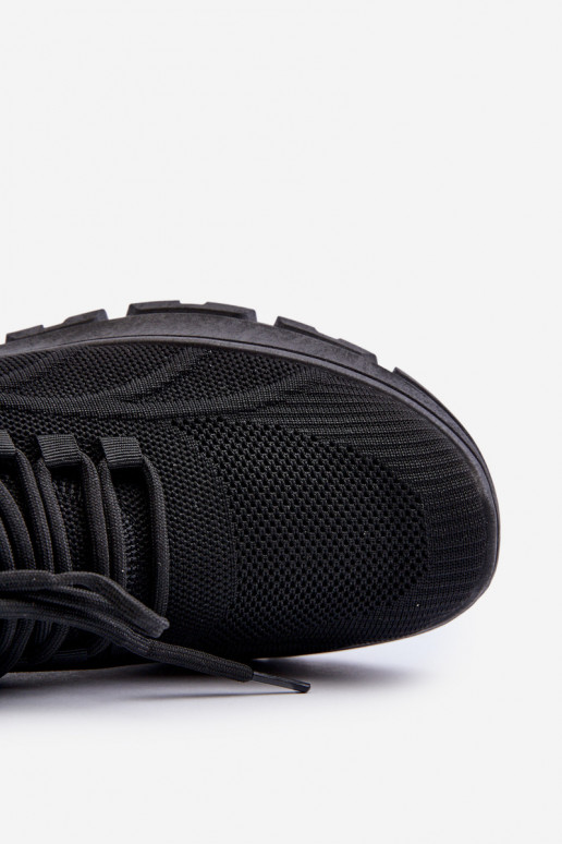 Men's sneakers HI-POLY SYSTEM Big Star NN174467 Black