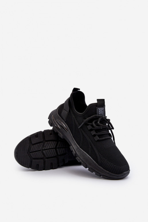 Men's sneakers HI-POLY SYSTEM Big Star NN174467 Black