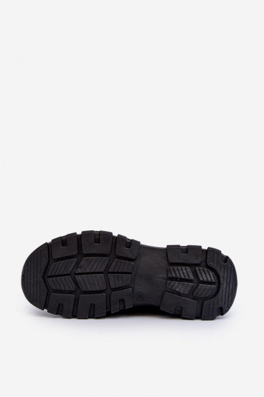 Sneakersy Męskie HI-POLY SYSTEM Big Star NN174467 Czarne
