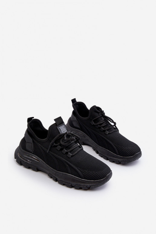 Men's sneakers HI-POLY SYSTEM Big Star NN174467 Black