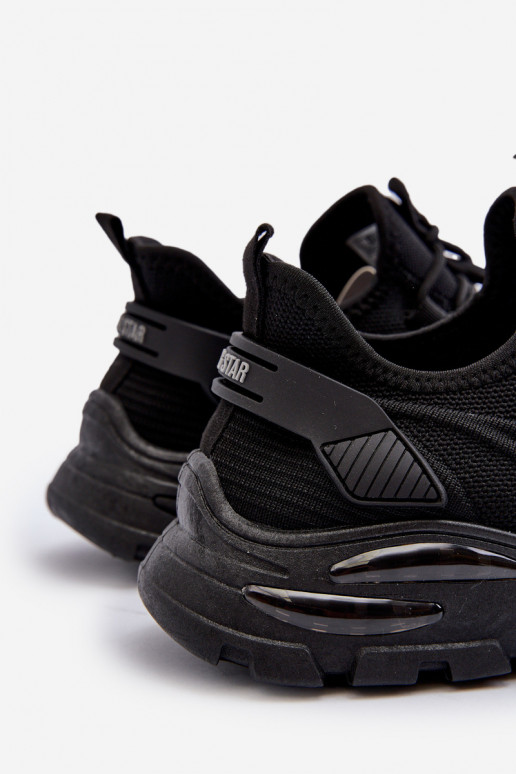 Sneakersy Męskie HI-POLY SYSTEM Big Star NN174467 Czarne