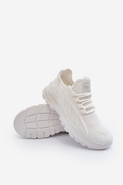 Men's sneakers HI-POLY SYSTEM Big Star NN174468 White