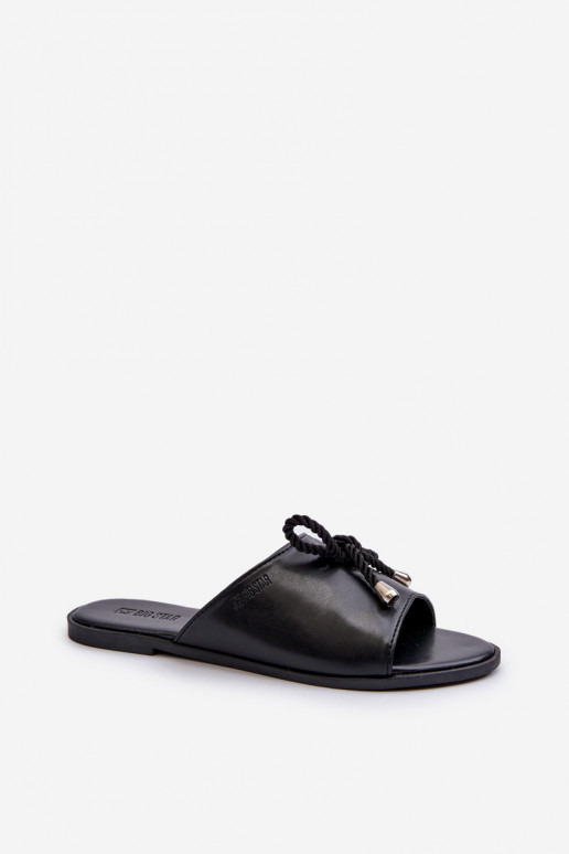 Women's Eco Leather Sandals Big Star NN274066 Black