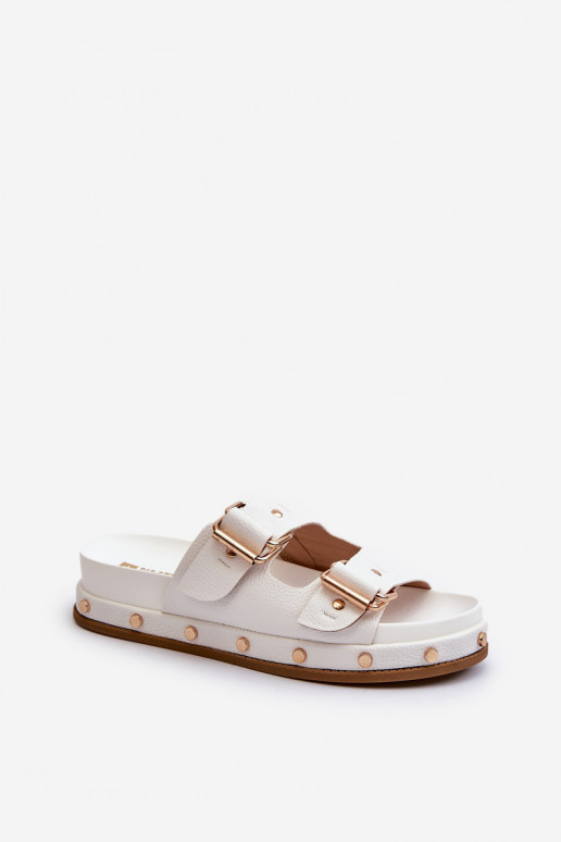 Women's Platform Sandals Big Star NN274081 White