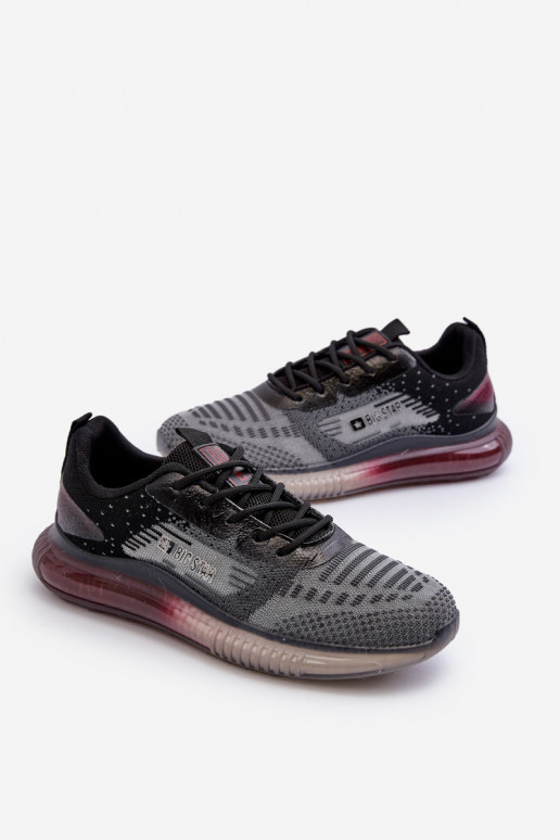 Men's Sports Shoes HI-POLY SYSTEM Big Star NN174476 Black