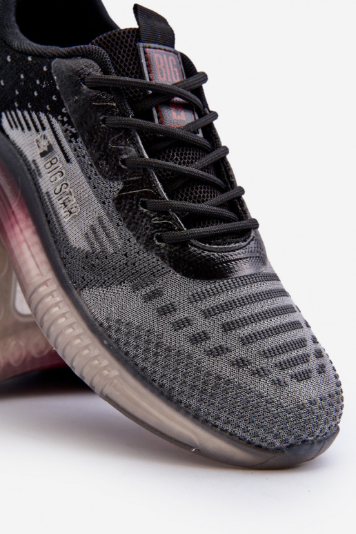 Men's Sports Shoes HI-POLY SYSTEM Big Star NN174476 Black