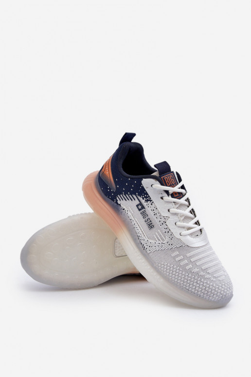 Men's Sports Shoes HI-POLY SYSTEM Big Star NN174474 Navy Blue