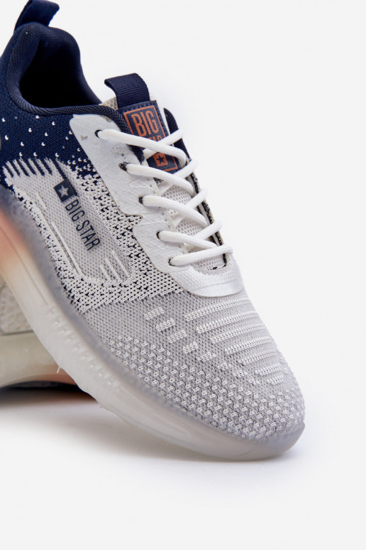 Men's Sports Shoes HI-POLY SYSTEM Big Star NN174474 Navy Blue