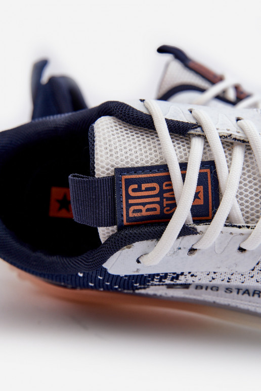Men's Sports Shoes HI-POLY SYSTEM Big Star NN174474 Navy Blue