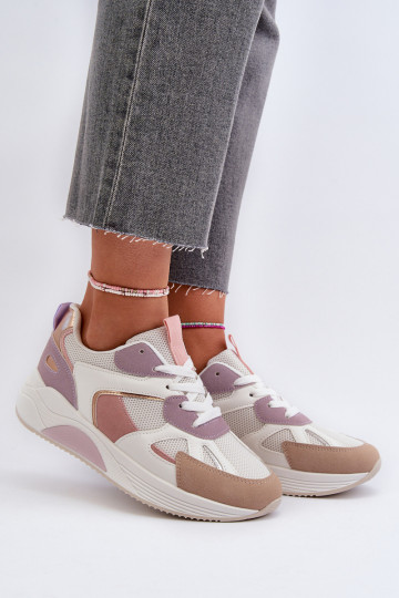 Women's Platform Sneakers Purple Lenivia 2