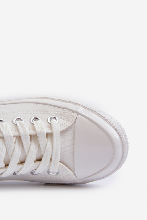 Men's Low Top Sneakers Big Star NN174111 White