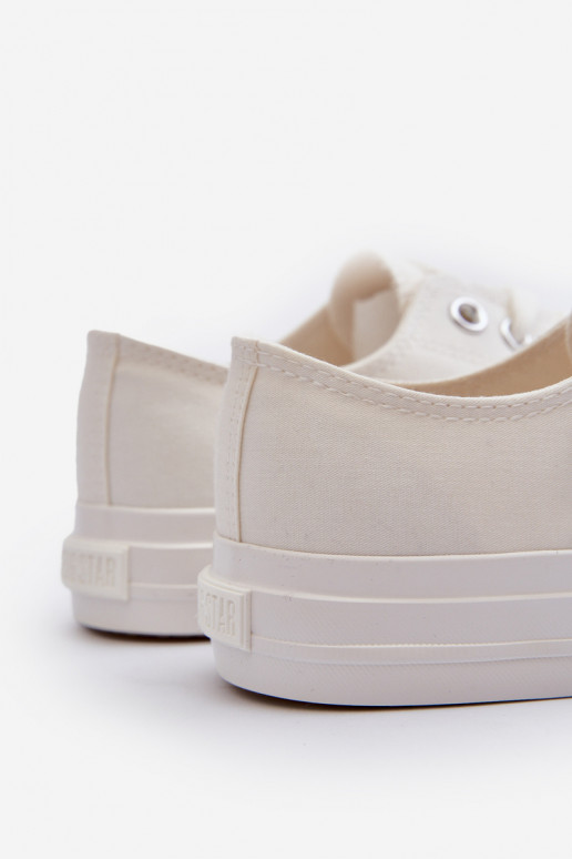 Men's Low Top Sneakers Big Star NN174111 White