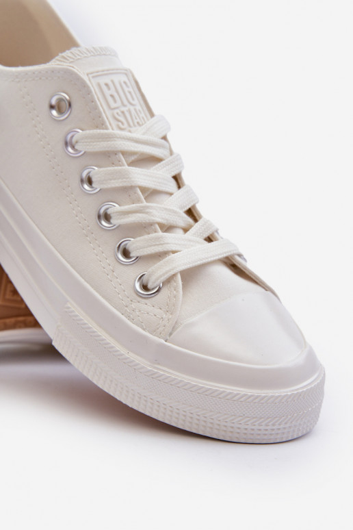 Men's Low Top Sneakers Big Star NN174111 White