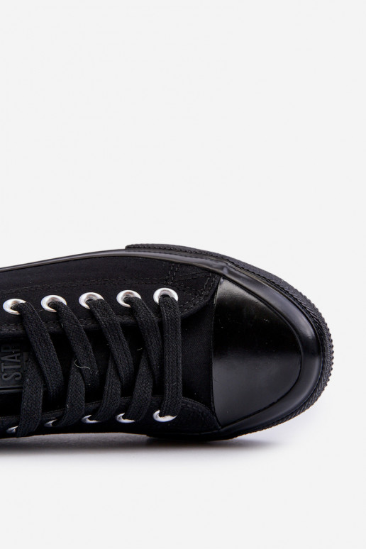Men's Low Top Sneakers Big Star NN174110 Black Men's Low Top Sneakers Big Star NN174110 Black