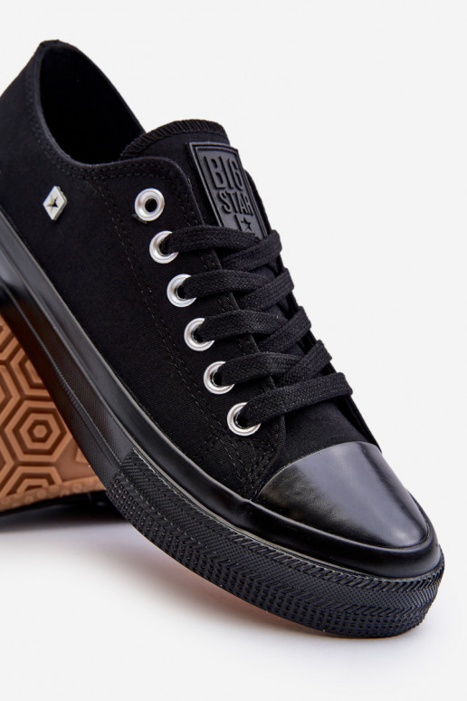 Men's Low Top Sneakers Big Star NN174110 Black Men's Low Top Sneakers Big Star NN174110 Black