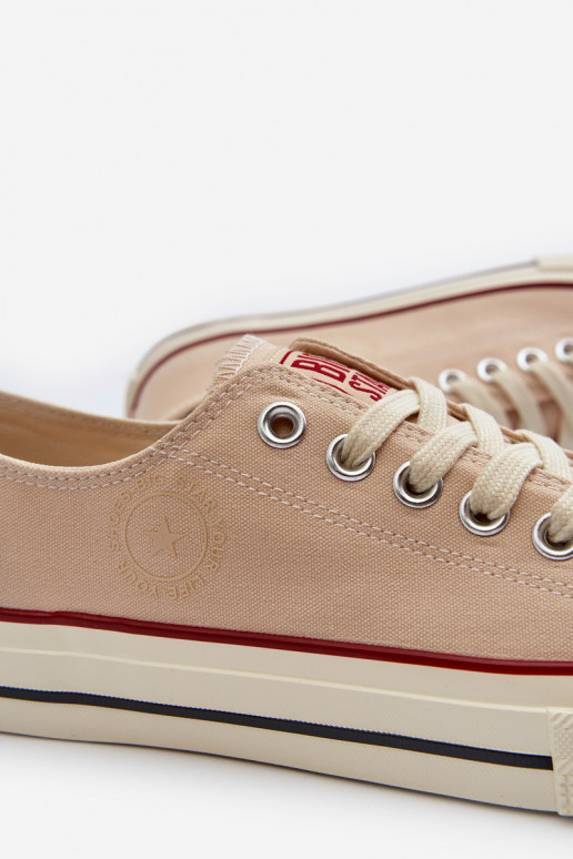 Low Men's Sneakers Big Star NN174100 Beige