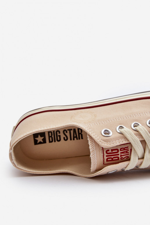 Niskie Trampki Męskie Big Star NN174100 Beżowe