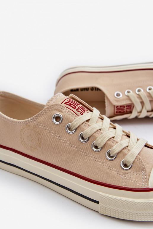 Low Men's Sneakers Big Star NN174100 Beige