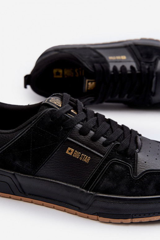 Sneakersy Męskie Big Star NN174094 Czarne