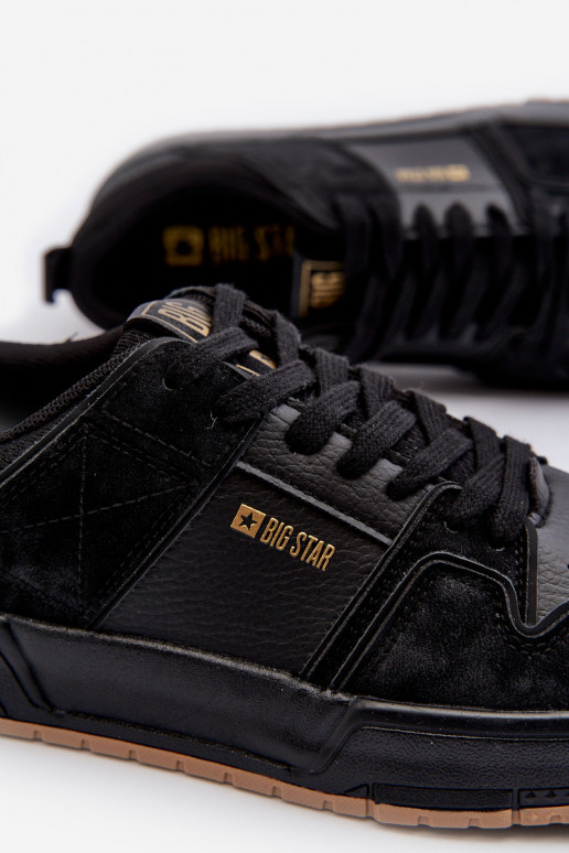 Sneakersy Męskie Big Star NN174094 Czarne