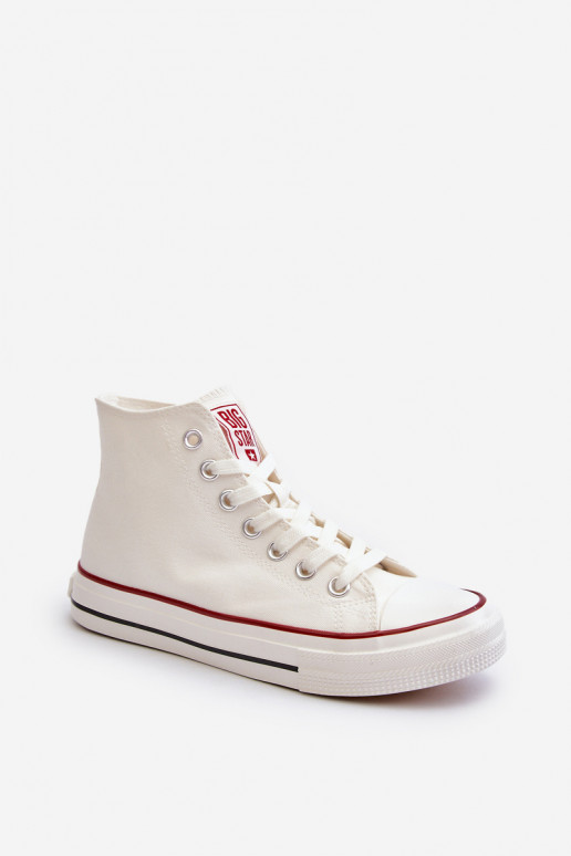 Women's high-top sneakers Big Star NN274276 White