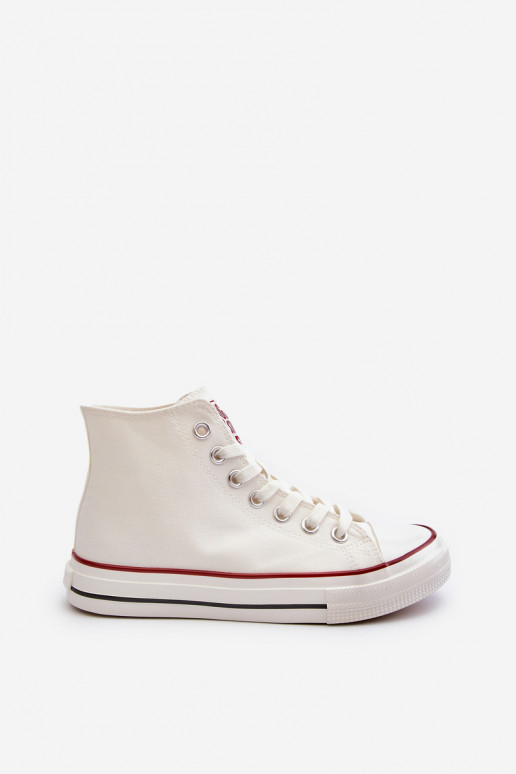 Women's high-top sneakers Big Star NN274276 White