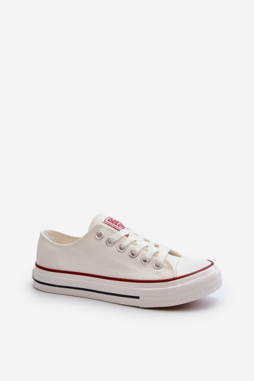 Low Women's Sneakers Big Star NN274274 White Low Women's Sneakers Big Star NN274274 White