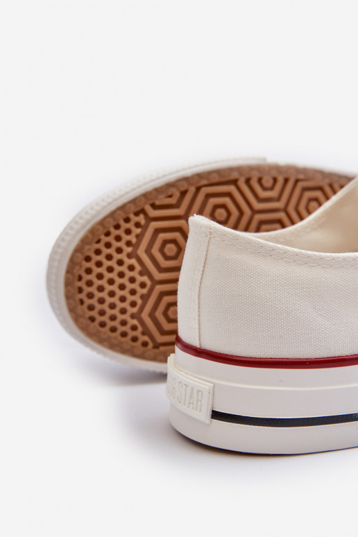 Low Women's Sneakers Big Star NN274274 White Low Women's Sneakers Big Star NN274274 White