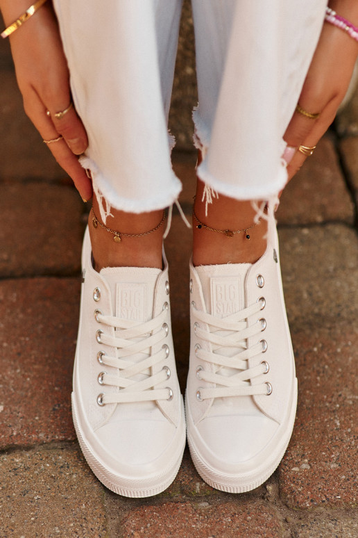 Classic Women's Sneakers Big Star NN274285 White