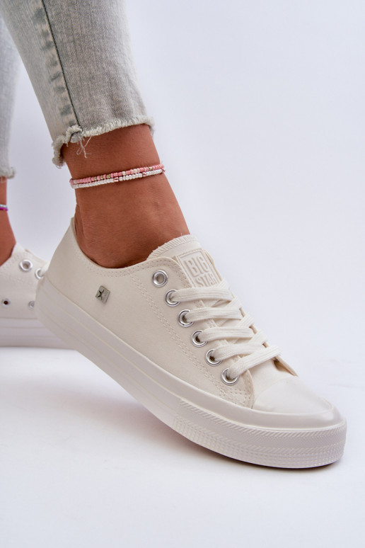 Classic Women's Sneakers Big Star NN274285 White