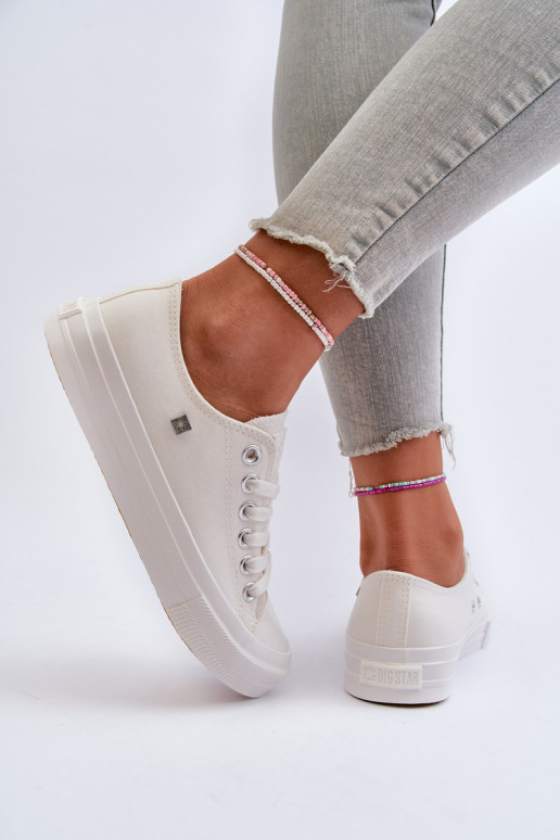 Classic Women's Sneakers Big Star NN274285 White