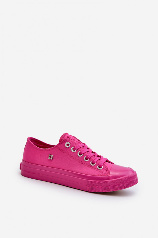 Classic Women's Sneakers Big Star NN274290 Fuchsia