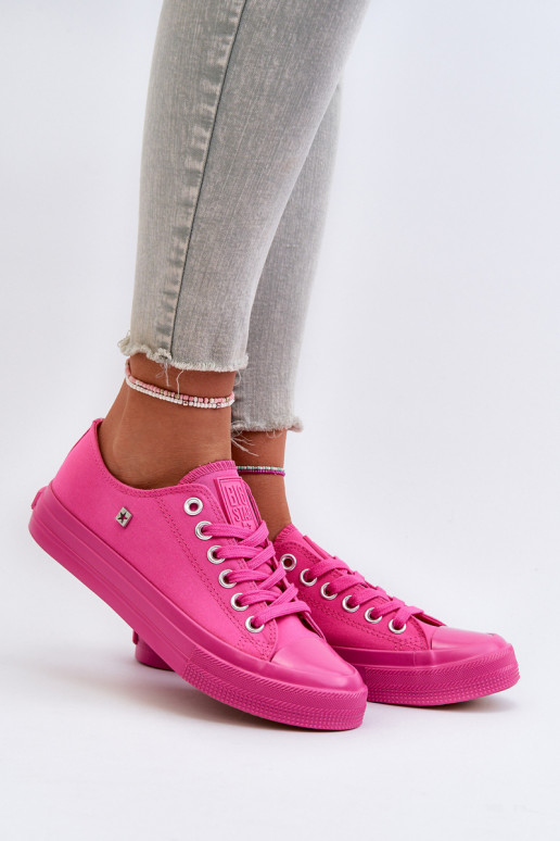 Classic Women's Sneakers Big Star NN274290 Fuchsia