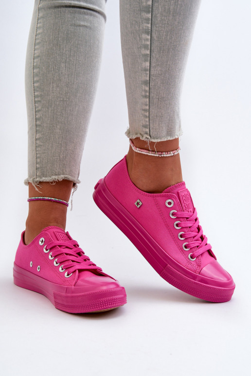 Classic Women's Sneakers Big Star NN274290 Fuchsia