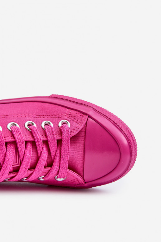 Classic Women's Sneakers Big Star NN274290 Fuchsia