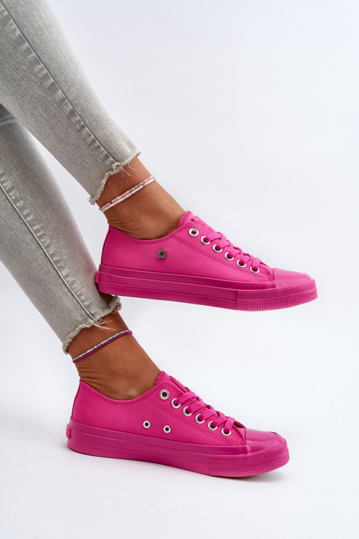 Classic Women's Sneakers Big Star NN274290 Fuchsia