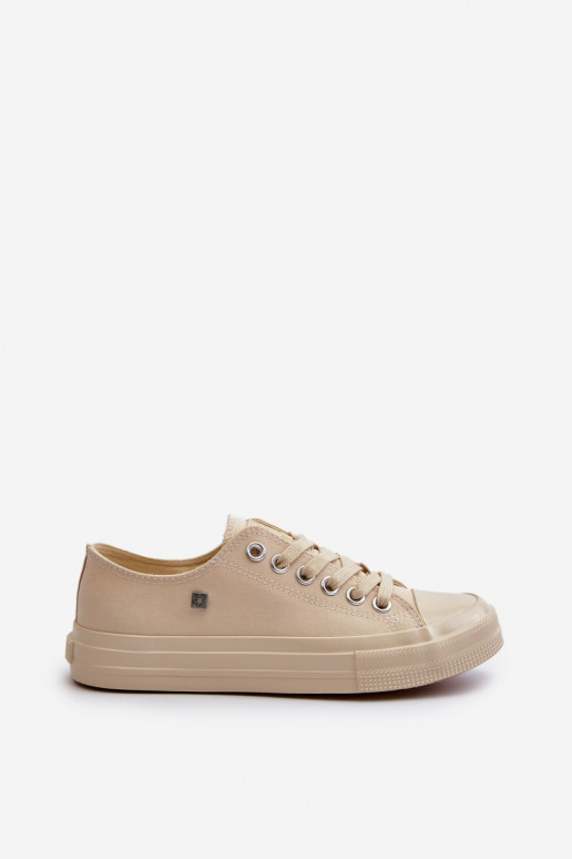 Classic Women's Sneakers Big Star NN274286 Beige