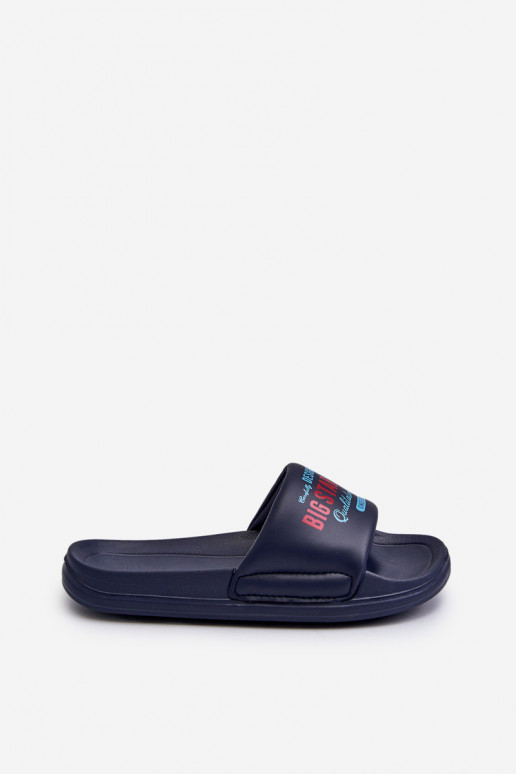 Big Star NN374516 Navy Children's Foam Flip Flops
