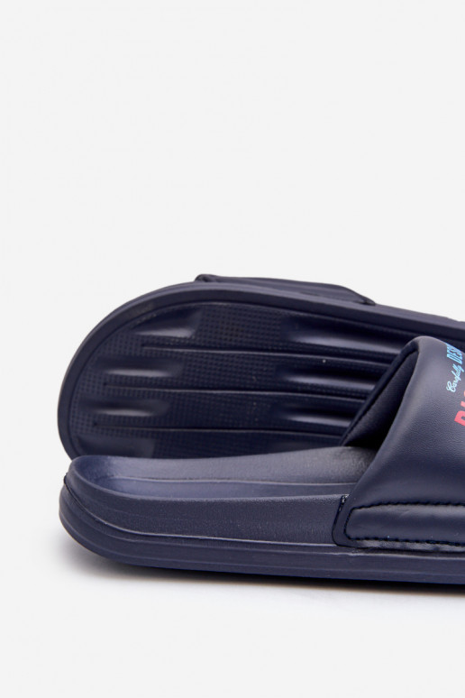 Big Star NN374516 Navy Children's Foam Flip Flops