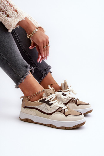 Women's Platform Sneakers Brown Etnaria 2