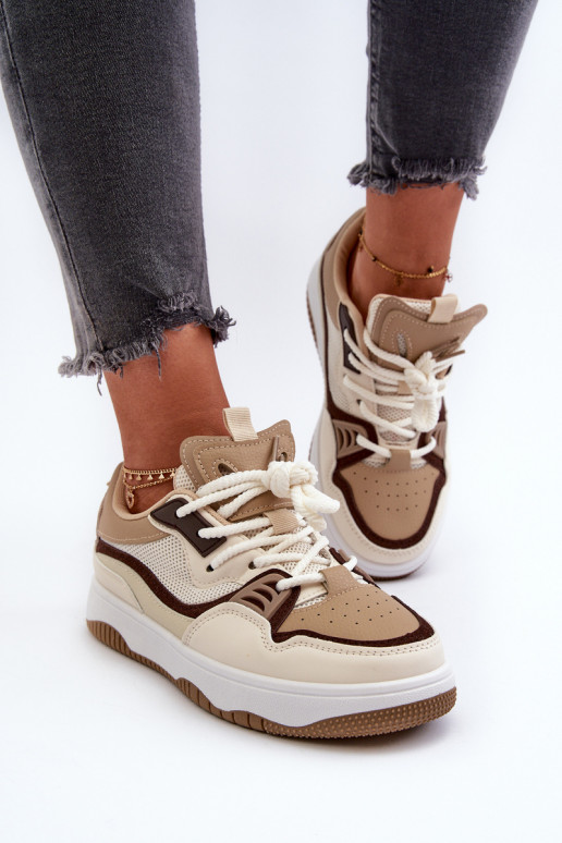 Women's Platform Sneakers Brown Etnaria Women's Platform Sneakers Brown Etnaria