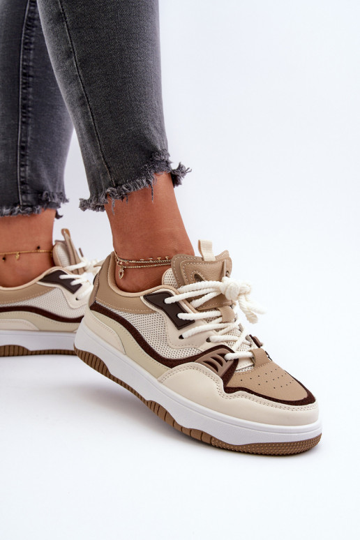 Women's Platform Sneakers Brown Etnaria Women's Platform Sneakers Brown Etnaria