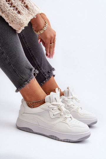Women's Platform Sneakers White Etnaria 2