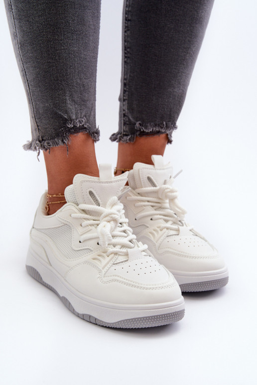 Women's Platform Sneakers White Etnaria Women's Platform Sneakers White Etnaria