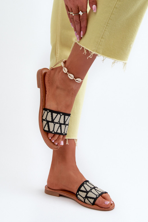 Women's Black Flat Sandals Traivea Women's Black Flat Sandals Traivea