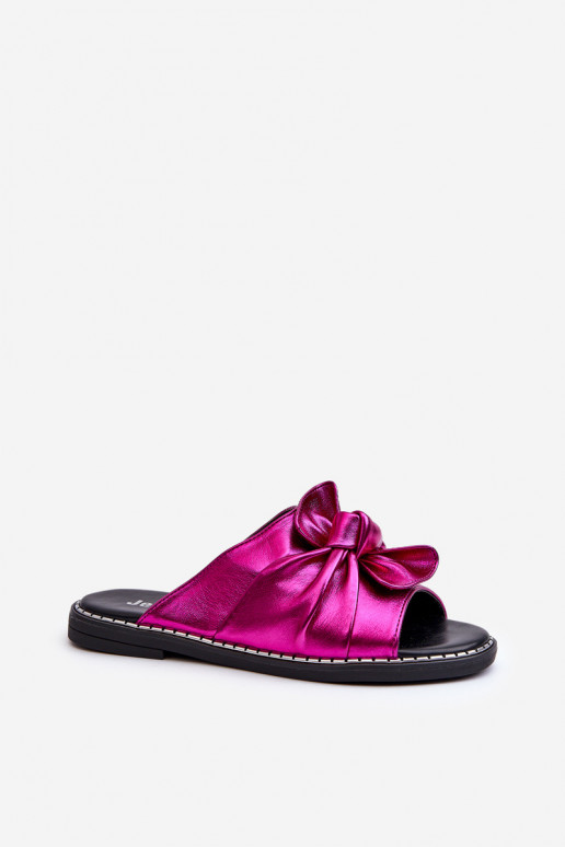 Women's Flat Sandals with Cutouts Fuchsia Fiviama Women's Flat Sandals with Cutouts Fuchsia Fiviama