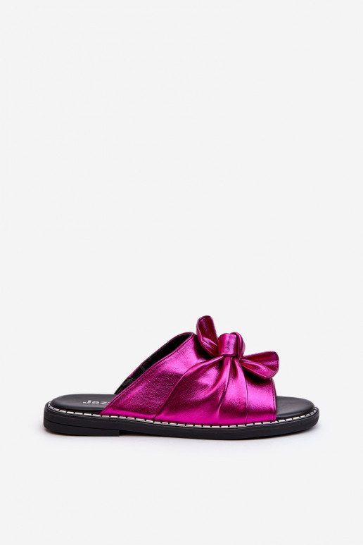 Women's Flat Sandals with Cutouts Fuchsia Fiviama Women's Flat Sandals with Cutouts Fuchsia Fiviama