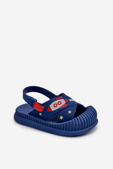 Klapki Sandałki Dziecięce 83525 Ipanema Cute Baby Granatowe 2